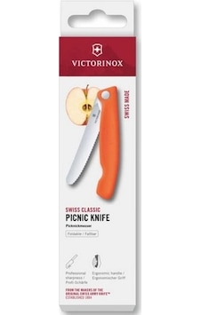Victorinox 6.7839.fc1 Swiss Classic 11cm Katlanır Piknik Bıçağı, Turuncu Renkli Victorinox 6.7839.fc1 Swiss Classic 11cm Katlanır Piknik Bıçağı, Turuncu Renkli