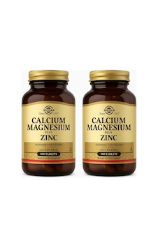 Solgar Calcium Magnesium Plus Zinc 100 Tablet 2 Adet Solgar Calcium Magnesium Plus Zinc 100 Tablet 2 Adet