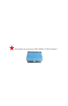 Pipet Ucu Kutusu 200-1000ul 100 Lü Rack, Boş Kutu Pipet Ucu Kutusu 200-1000ul 100 Lü Rack, Boş Kutu