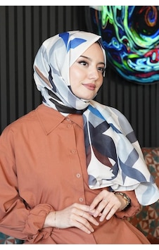 Soyut Desen Bej Soft Pamuk Şal Bej Çok Renkli Soyut Desen Bej Soft Pamuk Şal Bej Çok Renkli