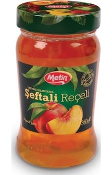 Metin Şeftali Reçeli 360 G Metin Şeftali Reçeli 360 G