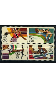 Koleksiyon Pulları,1984 Los Angeles'84 Yaz Olimpiyat Oyunları,4'lü Blok Damgasız Tam Seri,n11-47 Koleksiyon Pulları,1984 Los Angeles'84 Yaz Olimpiyat Oyunları,4'lü Blok Damgasız Tam Seri,n11-47