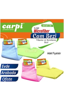 Mikrofiber Baklava Desen Cam Bezi 40x40