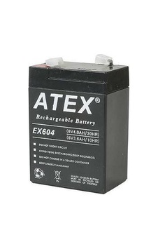Atex Ex-604 6V 4Ah Kuru Akü Atex Ex-604 6V 4Ah Kuru Akü