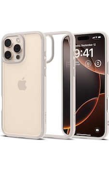 Spigen İphone 16 Pro Max İle Uyumlu Kılıf Ultra Hybrid Natural Titanium Gri Spigen İphone 16 Pro Max İle Uyumlu Kılıf Ultra Hybrid Natural Titanium Gri