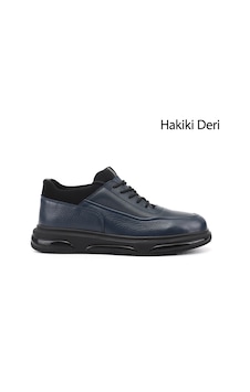 Gönderir Erkek Lacivert Hakiki Deri Bağcıklı Ayakkabı Ddma71201421 Gönderir Erkek Lacivert Hakiki Deri Bağcıklı Ayakkabı Ddma71201421