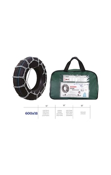 Depomıx Patinaj Zinciri Minibüs Ve Kamyonet Serme 205x75x16 Tırnaklı Zincir Ebatları İçin Resime Bak