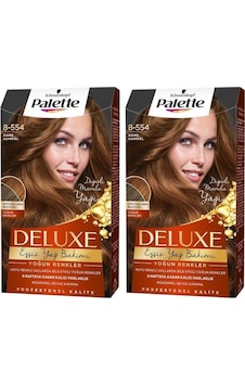 Palette Deluxe Yoğun Renkler 8 - 554 Dore Kumral X 2 Adet Palette Deluxe Yoğun Renkler 8 - 554 Dore Kumral X 2 Adet