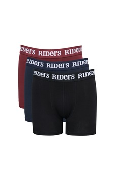 Riders By Lee Regular Fit Çok Renkli Erkek 3'lü Boxer L222727-900 Riders By Lee Regular Fit Çok Renkli Erkek 3'lü Boxer L222727-900