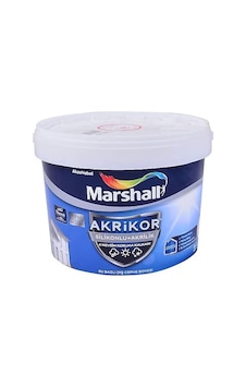 Marshall Akrikor Silikonlu + Akrilik Dış Cephe Boyası Beyaz 7.5 Lt. 7,5 LT Marshall Akrikor Silikonlu + Akrilik Dış Cephe Boyası Beyaz 7.5 Lt. 7,5 LT