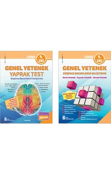 4. Sınıf Bilsem Genel Yetenek Yaprak Test+Genel Yetenek Düşünce Becerilerini Geliştirme