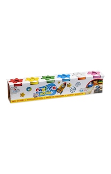 Carioca Oyun Hamuru 6 Renk X 110 Gr. Karışık Carioca Oyun Hamuru 6 Renk X 110 Gr. Karışık