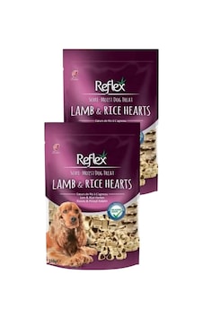 Semi Moist Kuzulu Ve Pirinçli Küçük Kalp Köpek Ödül Maması 150 Gr İkili Paket Semi Moist Kuzulu Ve Pirinçli Küçük Kalp Köpek Ödül Maması 150 Gr İkili Paket