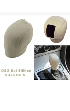 Point Dsg Silikon Vites Kılıfı Tüm Dsg Vites Araçlara Uyumlu Bej Renk Bej Point Dsg Silikon Vites Kılıfı Tüm Dsg Vites Araçlara Uyumlu Bej Renk Bej