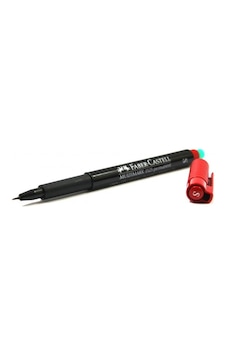 Faber-Castell Asetat Kalemi S Seri Kırmızı Faber-Castell Asetat Kalemi S Seri Kırmızı
