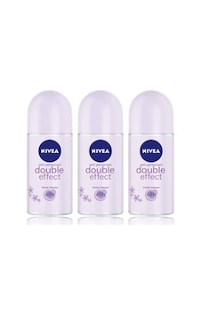Nivea Double Effect Kadın Roll-On Deodorant 50 ML x 3 Nivea Double Effect Kadın Roll-On Deodorant 50 ML x 3