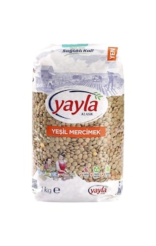 Yayla Yeşil Mercimek 1 KG Yayla Yeşil Mercimek 1 KG