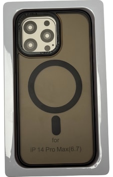 Apple Uyumlu iPhone 14 Pro Max Siyah Transparant Kılıf Kırılmaz Siyah Apple Uyumlu iPhone 14 Pro Max Siyah Transparant Kılıf Kırılmaz Siyah