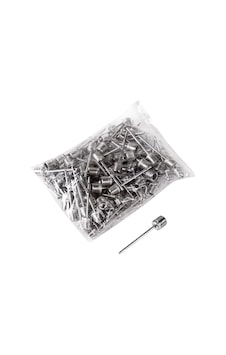 100 Pcs Top Şişirme İğnesi Çok Renkli 100 Pcs Top Şişirme İğnesi Çok Renkli