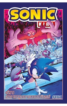 Kirpi Sonic Cilt 9: Chao Yarışları Ve Badnik Üsleri Kirpi Sonic Cilt 9: Chao Yarışları Ve Badnik Üsleri