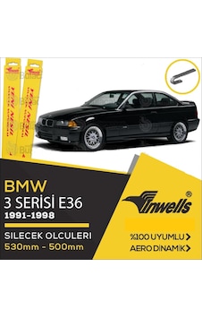 Bmw 3 E36 Muz Silecek Takımı 1991-1998 İnwells Bmw 3 E36 Muz Silecek Takımı 1991-1998 İnwells