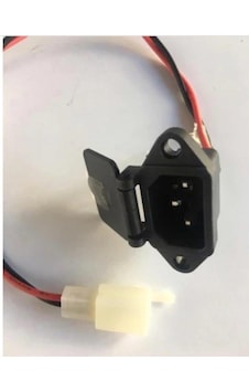 Elektrikli Bisiklet Şarj Soketi Kapaklı Kablolu Elektrikli Bisiklet Şarj Soketi Kapaklı Kablolu