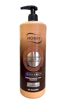 Hobby Keratin & Biotin Tuzsuz Şampuan 1 L Hobby Keratin & Biotin Tuzsuz Şampuan 1 L