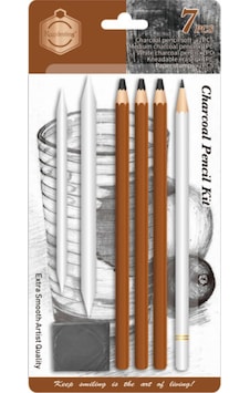 Keep Smiling Charcoal Eskiz Seti 7 Li Tb-1109