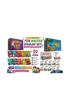 Model 3. Ve 4. Sınıf Fen Macera Öyküleri Dev Seti 30 Kitap Fen Köyü & Fen Bilgileri Hikâye Serisi Model 3. Ve 4. Sınıf Fen Macera Öyküleri Dev Seti 30 Kitap Fen Köyü & Fen Bilgileri Hikâye Serisi