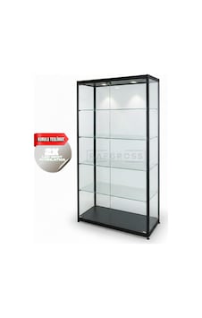 Rafgross Kurulu Teslimat, 40x80xh180,camlı Dolap, Camlı Vitrin, Teşhir Kol Rafgross Kurulu Teslimat, 40x80xh180,camlı Dolap, Camlı Vitrin, Teşhir Kol