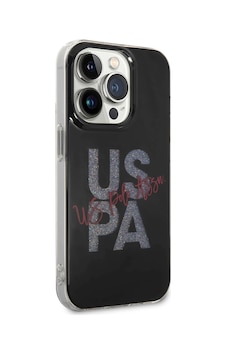 Apple iPhone Uyumlu 14 Pro Kılıf U.s. Polo Assn. Simli Parlak Alfabe Tasarım Kapak Çok Renkli Apple iPhone Uyumlu 14 Pro Kılıf U.s. Polo Assn. Simli Parlak Alfabe Tasarım Kapak Çok Renkli