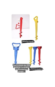 Lider Magnesia Plaj Ve Bahçe Şemsiye Tutturma Kazığı 36 Cm Toptan Özel 48 Ad Koli 4 Renk 12 Şer Ad Görseldeki Renk Lider Magnesia Plaj Ve Bahçe Şemsiye Tutturma Kazığı 36 Cm Toptan Özel 48 Ad Koli 4 Renk 12 Şer Ad Görseldeki Renk