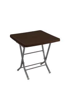 Mandella 80x80 Katlanır Ayaklı Masa Kahverengi Eko Diğer