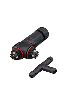 Pm-24596 4 Pin Telli 3'lü Tip Ip68 Su Geçirmez Rj45 Konnektör Pm-24596 4 Pin Telli 3'lü Tip Ip68 Su Geçirmez Rj45 Konnektör