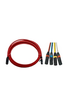Erat Utp Cat6 0,50m 4x2x24 Ls0h Patch Cord Krmızı Erat Utp Cat6 0,50m 4x2x24 Ls0h Patch Cord Krmızı