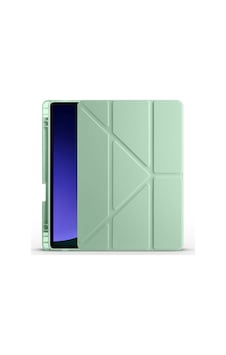 Samsung Galaxy Uyumlu Tab S9 Kılıf Tri Folding Kalem Bölmeli Standlı Kılıf Samsung Galaxy Uyumlu Tab S9 Kılıf Tri Folding Kalem Bölmeli Standlı Kılıf