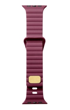 Apple Watch 40mm Uyumlu Krd-73 Silikon Kordon Mürdüm