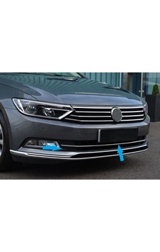 Volkswagen Uyumlu Passat B8 2019- Sis Farı Orta Çitası Paslanmaz Çelik