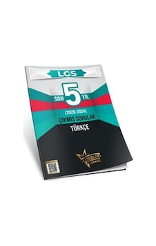 Lgs Son 5 Yıl Türkçe Çıkmış Sorular 2020-2024 / Kolektif Lgs Son 5 Yıl Türkçe Çıkmış Sorular 2020-2024 / Kolektif