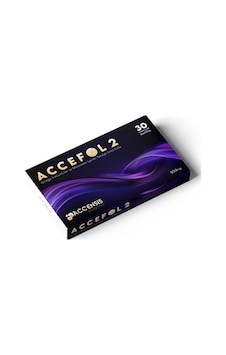Accensis Pharma Accefol 2 Omega-3 Vitaminler ve Mineraller İçeren Takviye Edici Gıda 30 Kapsül
