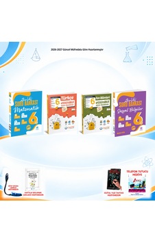 Çanta Yayınları 2026-2027 6. Sınıf Tüm Dersler 4 Kitap Mat-türkçe-fen-sos Soru Set Çanta Yayınları 2026-2027 6. Sınıf Tüm Dersler 4 Kitap Mat-türkçe-fen-sos Soru Set