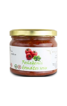Atiye Laçin Fesleğenli Domates Sosu Cam 250 G Atiye Laçin Fesleğenli Domates Sosu Cam 250 G