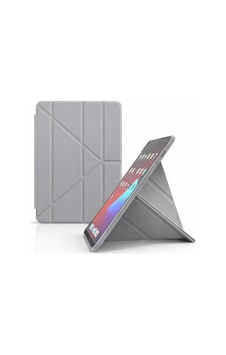 X900 İle Uyumlu S8 Ultra Kılıf 14.6' Kalem Koyma Bölmeli Stand Olan Uyku Modlu Suni Deri Yarı Transparan Arka Yüzey Attravtive Cover Gri Sku: Zeusb0h1j9c41j Arka Kapak