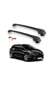 Turtle Renault Clio Stationwagon Mk4 2013-2019 Ara Atkı Air1 Siyah