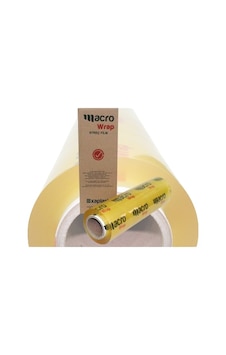 Macro Streç Film Wrap 8 Mikron 45 CM x 1500 M
