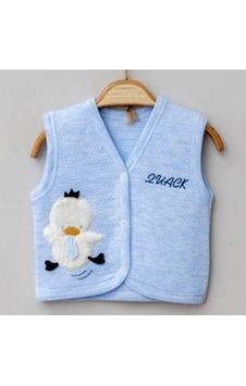 Gaye Bebe Bebek Yeleği 4462 Mavi