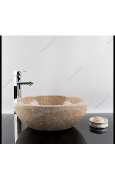 Emperador Çanak Mermer Lavabo