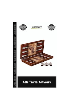 Özel Üretim Oyun Seti Hediyelik Masa Oyunları Dekoratif Koleksiyon Atlı Tavla Artwork Özel Üretim Oyun Seti Hediyelik Masa Oyunları Dekoratif Koleksiyon Atlı Tavla Artwork