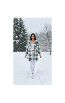 Polologin Butik Yeşil Kapşonlu Araboy Spor Kadın Oduncu Gömlek Yeşil Polologin Butik Yeşil Kapşonlu Araboy Spor Kadın Oduncu Gömlek Yeşil