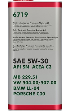 Fanfaro FF6719-5ME API SN ACEA C3 5W-30 Motor Yağı 5 L Fanfaro FF6719-5ME API SN ACEA C3 5W-30 Motor Yağı 5 L